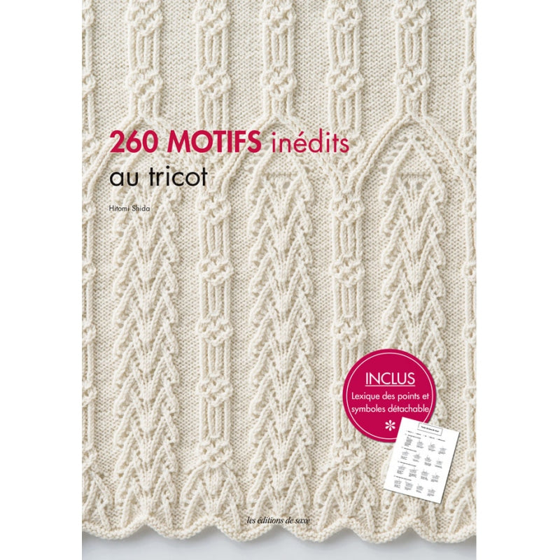 260 Knitting Stitches - Hitomi Shida - Lanae Tricot – Lanae tricot