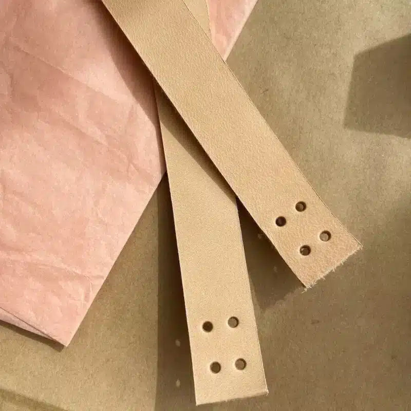 Anses en cuir pour French Market Bag - PetiteKnit
