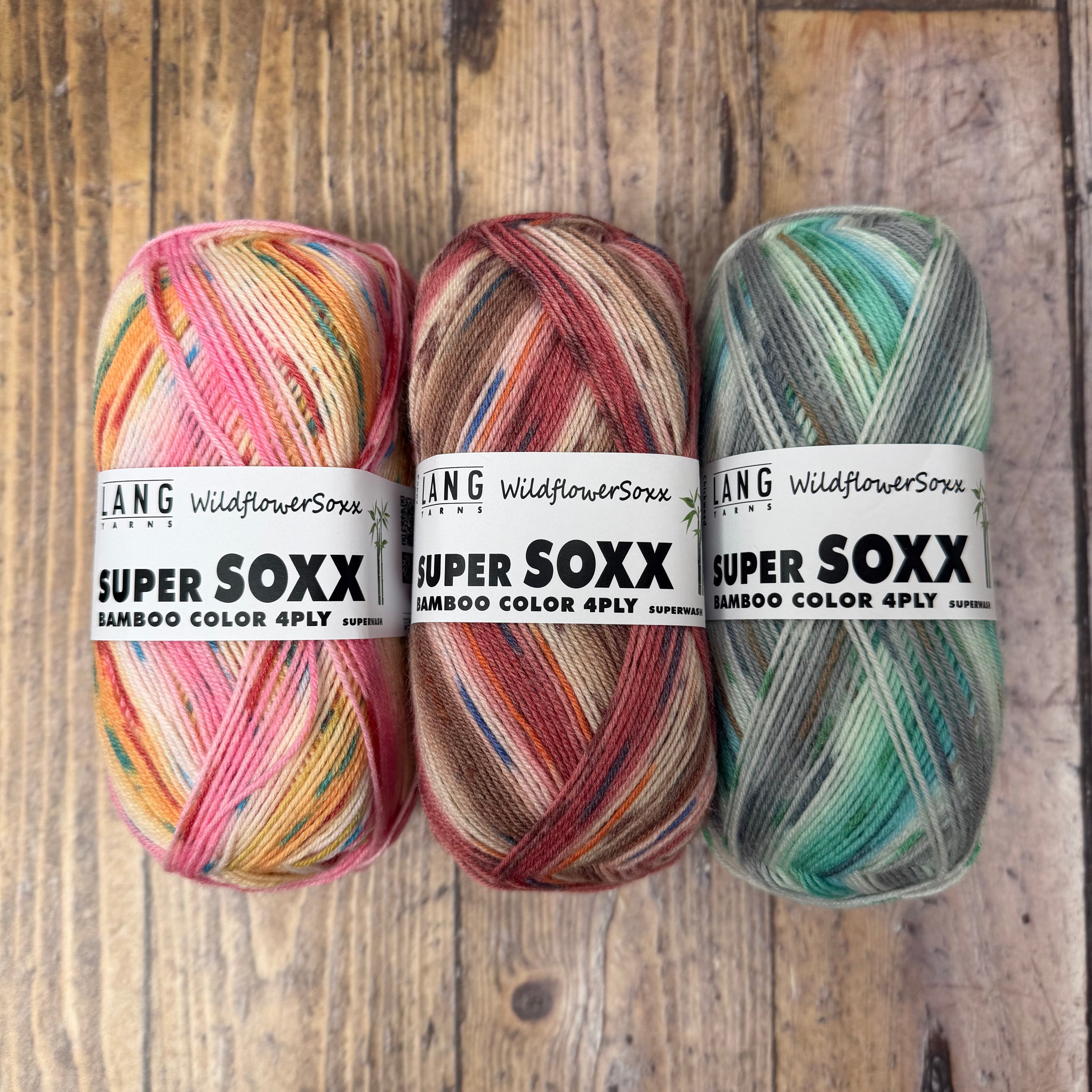 Super Soxx Bamboo Color 4 ply - Lang Yarns - Lanae Tricot – Lanae