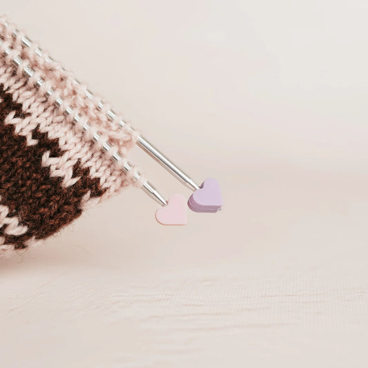 Protecteurs de pointes coeur - KNITS