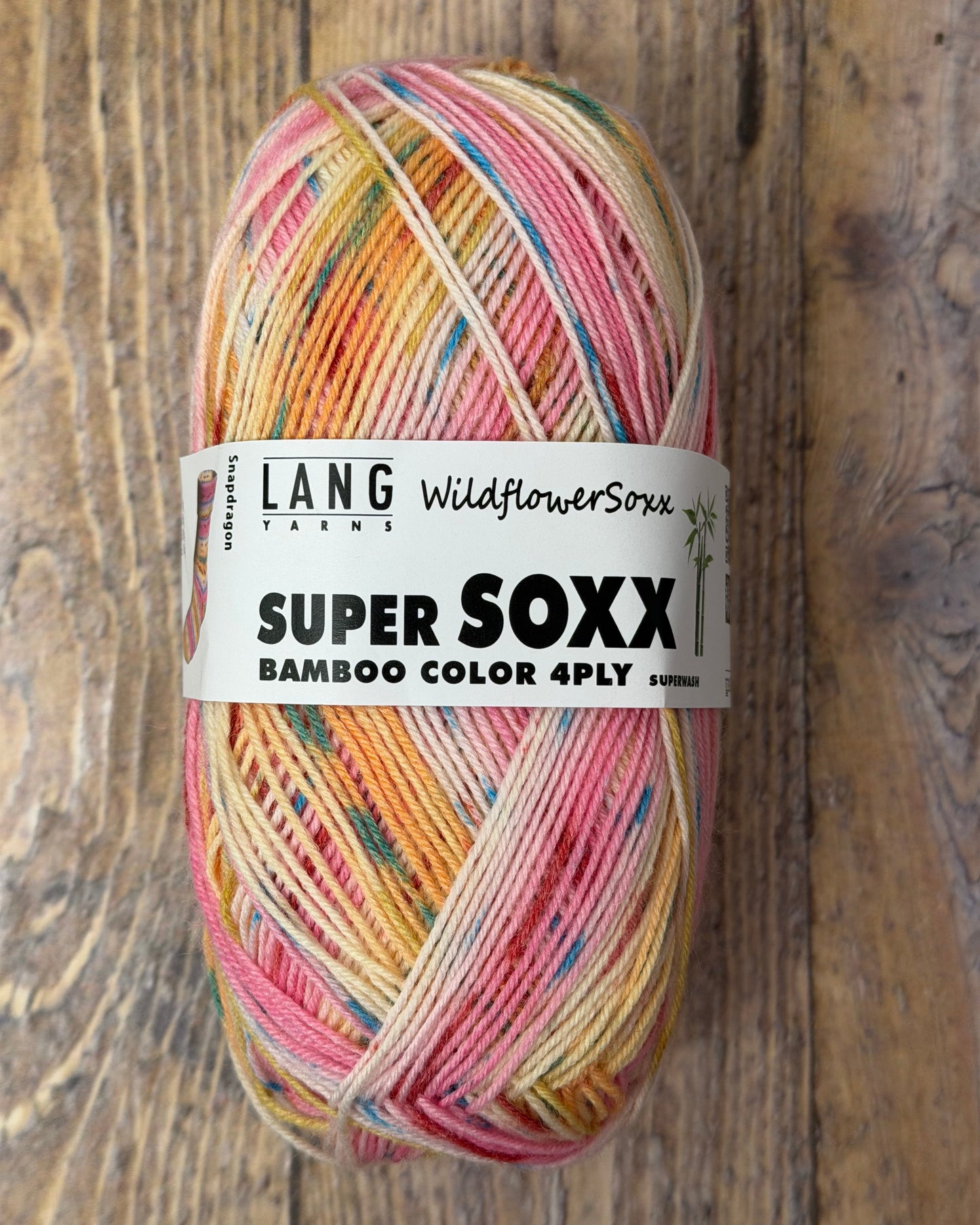 Super Soxx Bamboo Color 4 ply - Lang Yarns