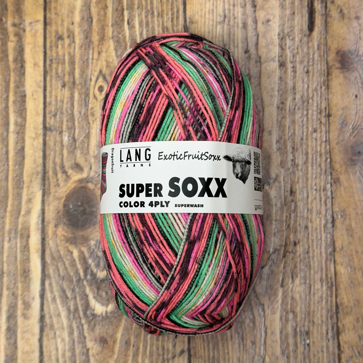 Super Soxx Color 4 ply (Exotic Fruit) - Lang Yarns