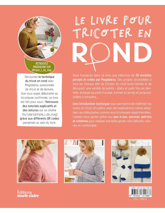 Le livre pour tricoter en rond - Magdalena (@triple_l_de_mag)