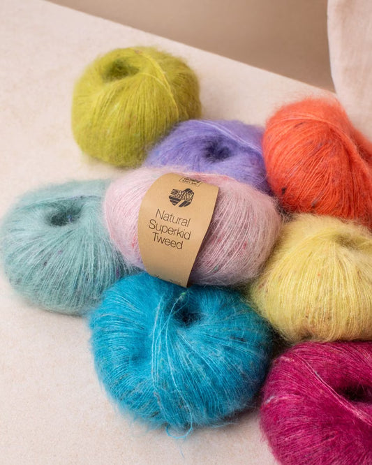 Natural SuperKid Tweed - Lana Grossa