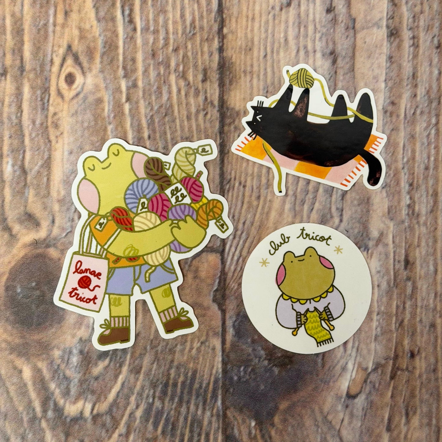 Stickers tricot - Gruumo x Lanae tricot