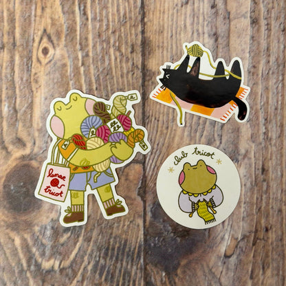Stickers tricot - Gruumo x Lanae tricot