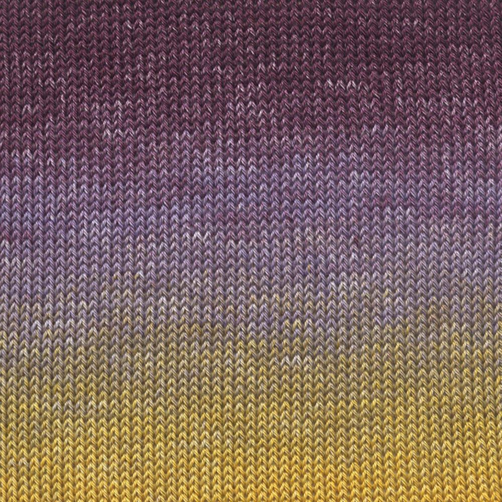 Démonstration tricotée de Quattro Dégradé de Lang Yarns.
