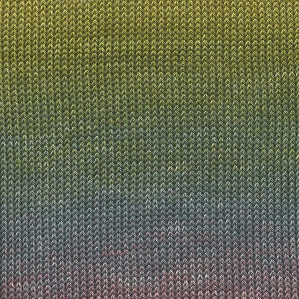 Démonstration tricotée de Quattro Dégradé de Lang Yarns.