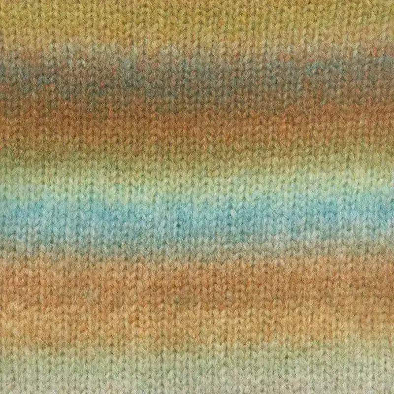 Démonstration tricotée de Orion, fil chunky de Lang Yarns.