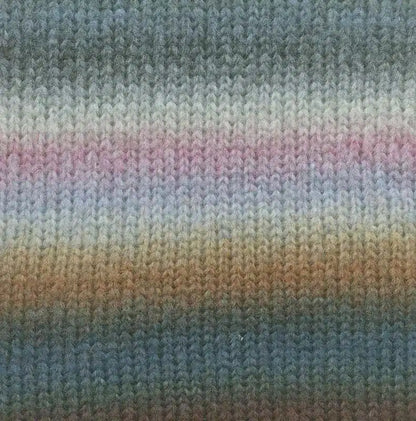 Démonstration tricotée de Orion, fil chunky de Lang Yarns.