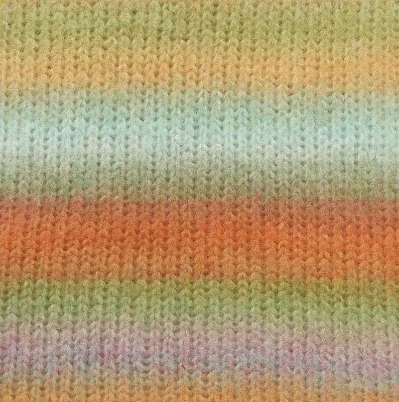 Démonstration tricotée de Orion, fil chunky de Lang Yarns.