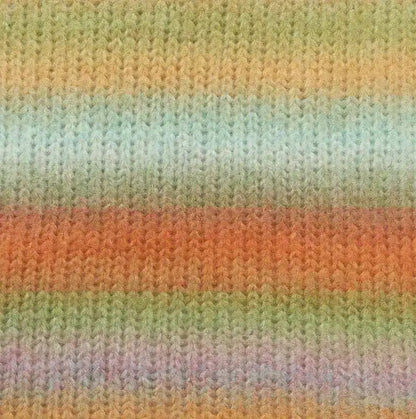 Démonstration tricotée de Orion, fil chunky de Lang Yarns.