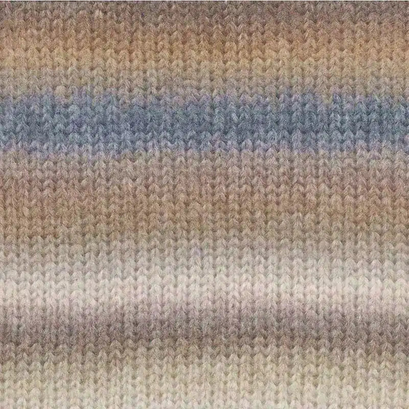 Démonstration tricotée de Orion, fil chunky de Lang Yarns.