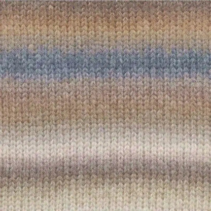 Démonstration tricotée de Orion, fil chunky de Lang Yarns.
