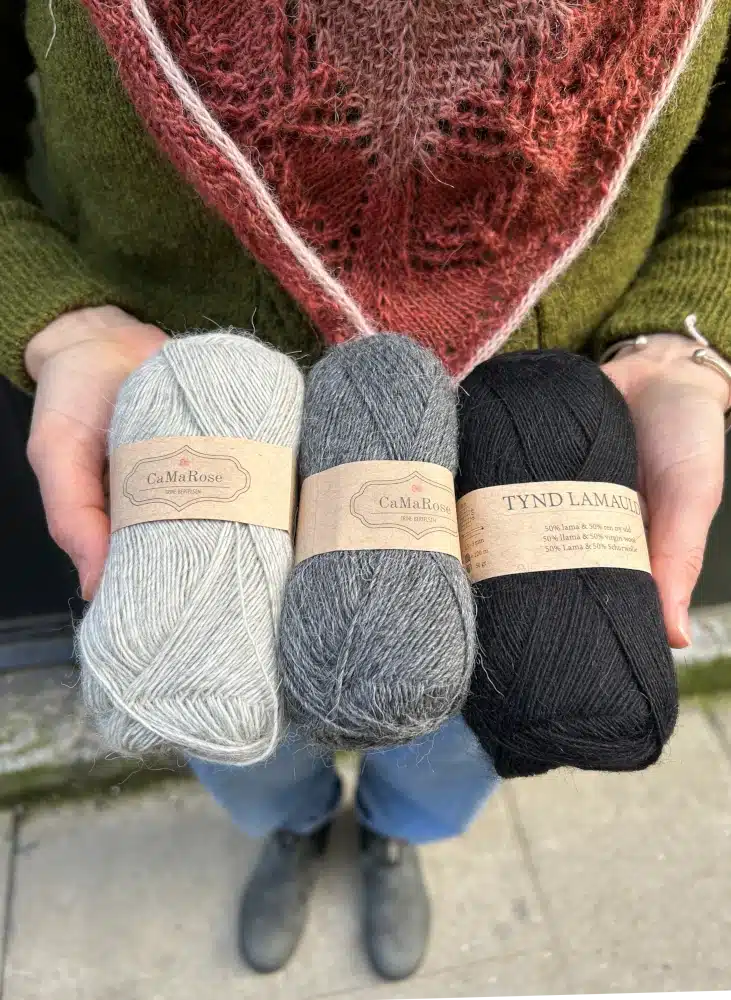 DERNIERS KITS! Kit châle Loretta - Mlle Pétronille