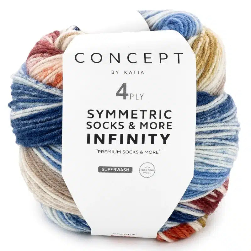 Symmetric Socks & more - Infinity - Katia