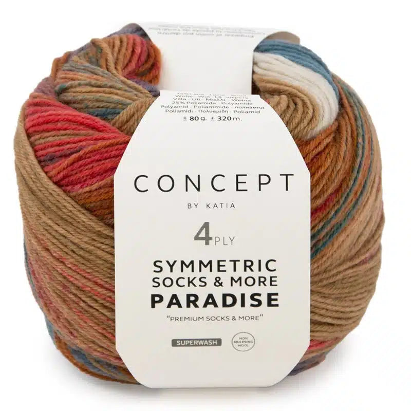 Symmetric Socks & More - Paradise - Katia