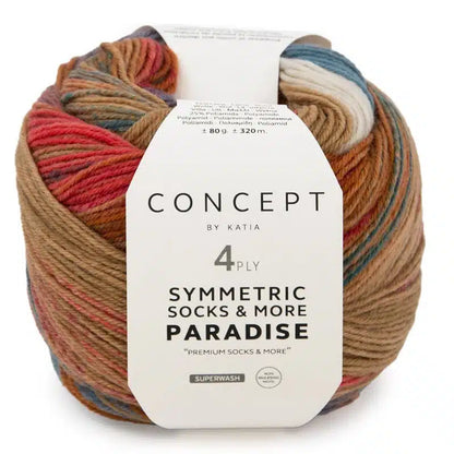 Symmetric Socks & More - Paradise - Katia