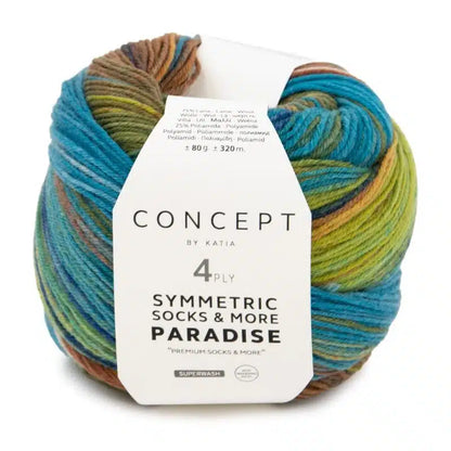 Symmetric Socks & More - Paradise - Katia