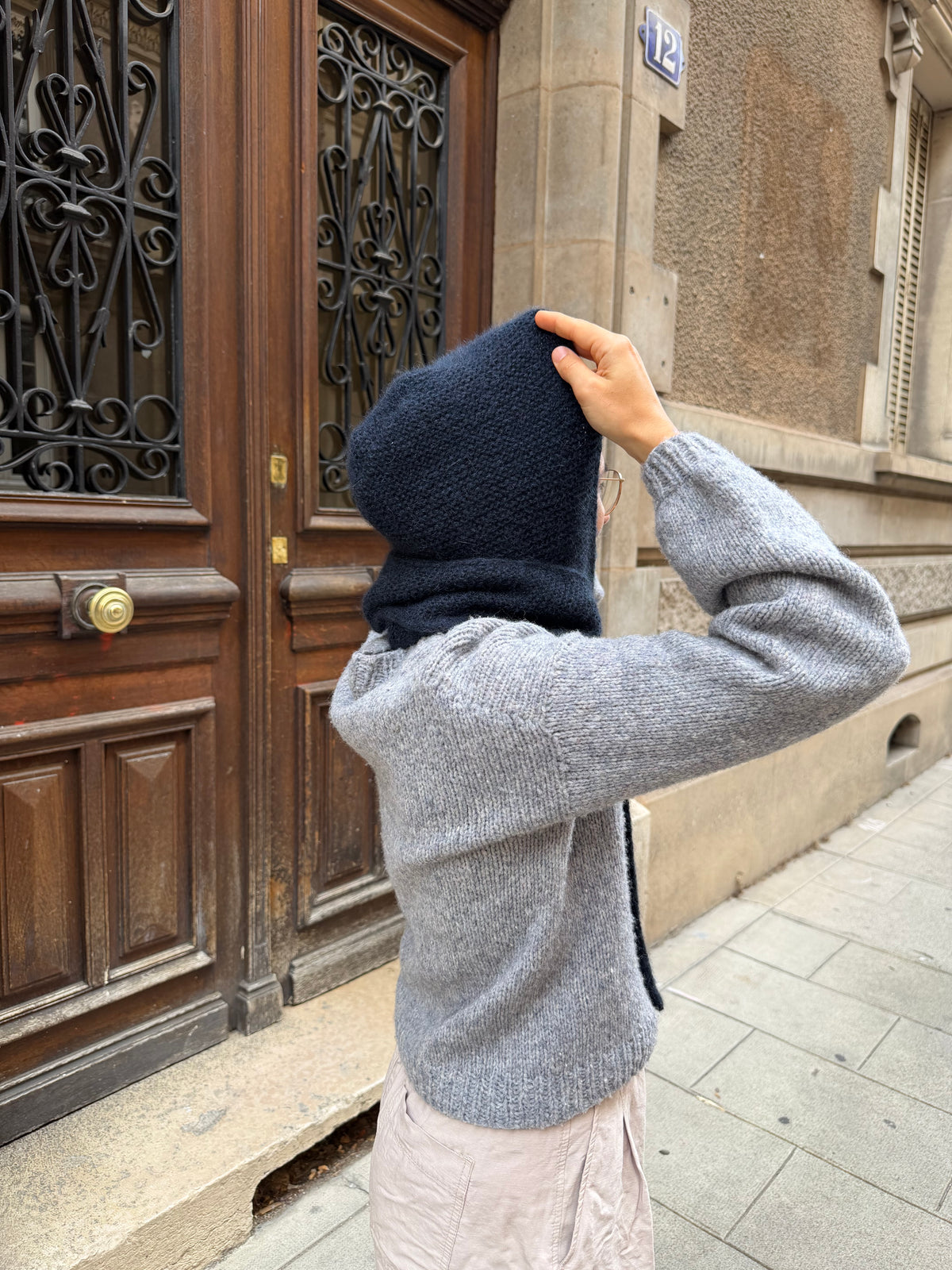 Kit Sophie hood (Snefnug) - Petite Knit
