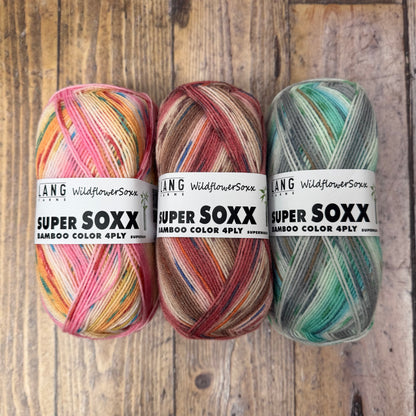 Super Soxx Bamboo Color 4 ply - Lang Yarns