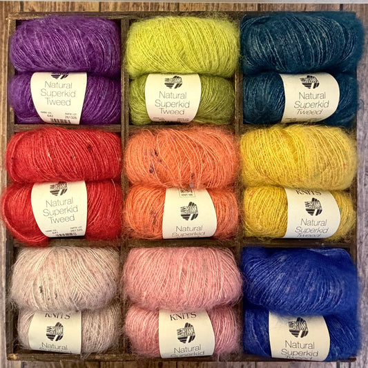 Natural SuperKid Tweed - Lana Grossa
