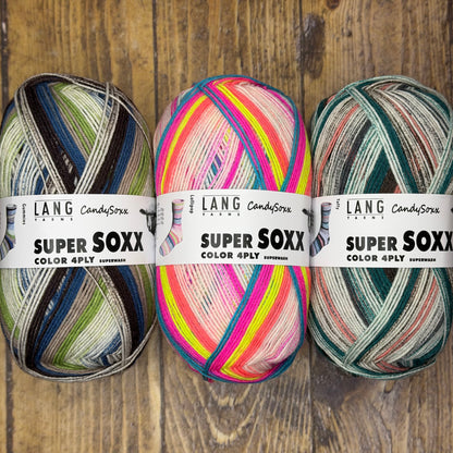 Super Soxx Color 4 ply - Candy Soxx - Lang Yarns