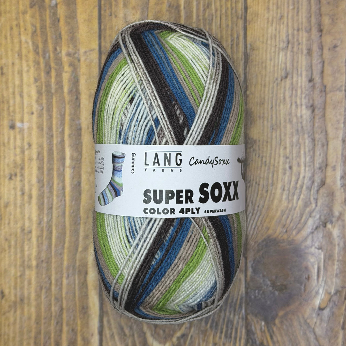 Super Soxx Color 4 ply - Candy Soxx - Lang Yarns