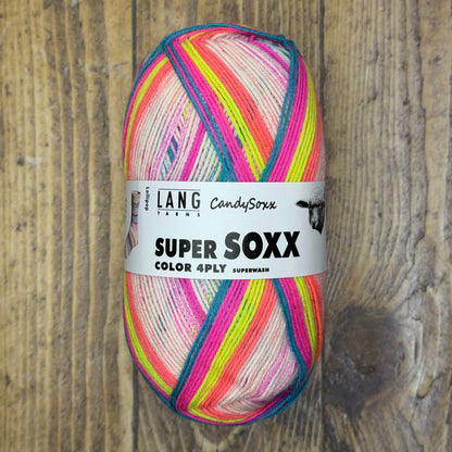 Super Soxx Color 4 ply - Candy Soxx - Lang Yarns