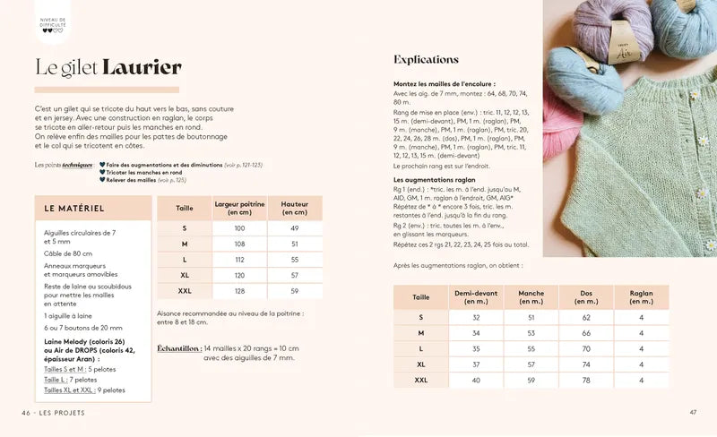 J'apprends à tricoter en 16 projets - Stéphanie Lanni