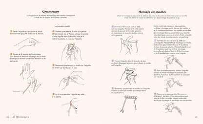 J'apprends à tricoter en 16 projets - Stéphanie Lanni