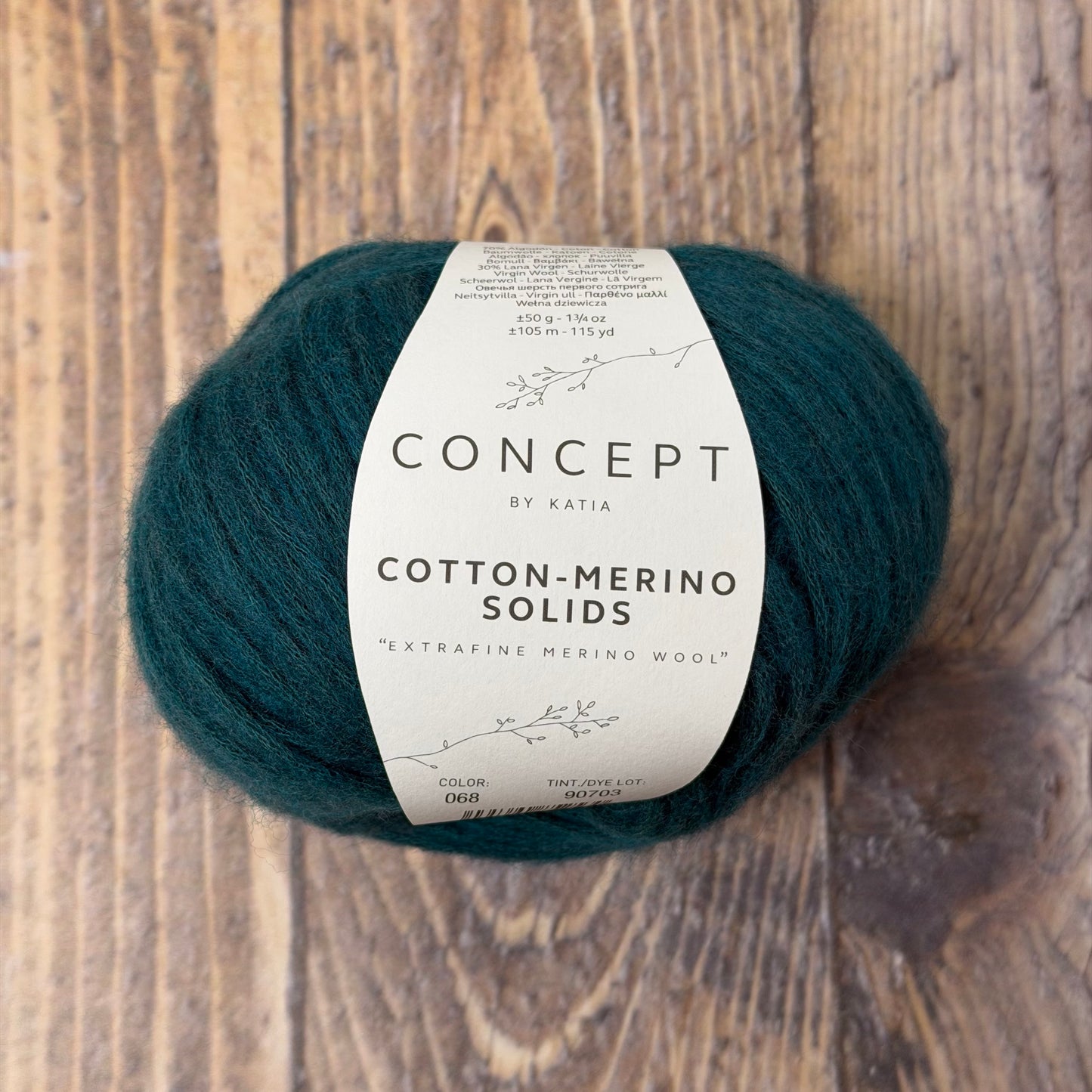 Cotton-Merino Solids - Katia