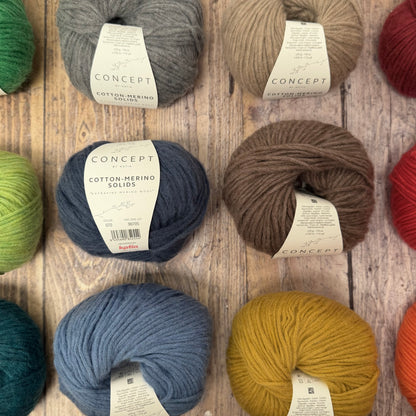 Cotton-Merino Solids - Katia
