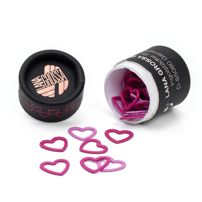 Anneaux marqueurs coeur - KnitPro x Lana Grossa
