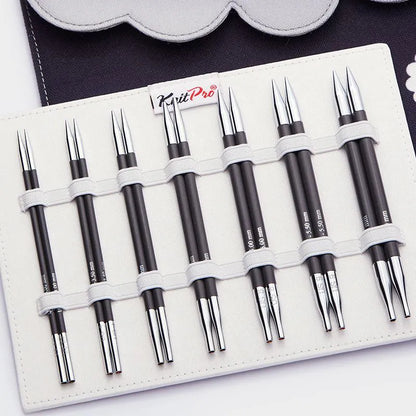 Set d'aiguilles interchangeables - Karbonz Midi 13 cm (5") - KnitPro