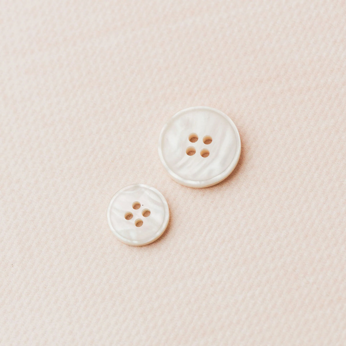 Boutons en résine nacrée 15 mm - KNITS
