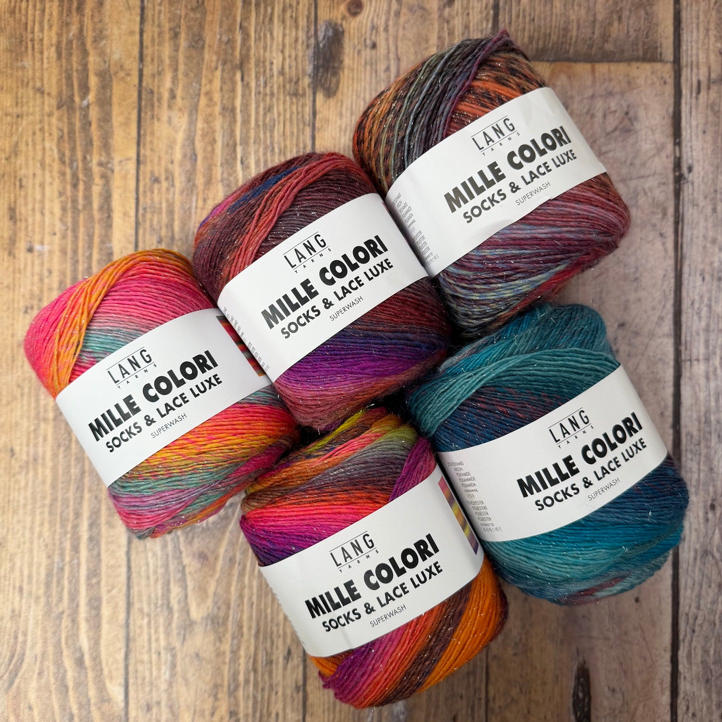 Mille colori : Socks And Lace Luxe - Lang Yarns