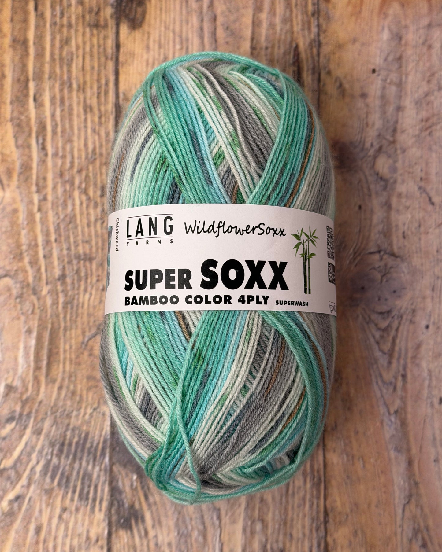Super Soxx Bamboo Color 4 ply - Lang Yarns