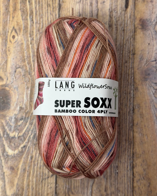 Super Soxx Bamboo Color 4 ply - Lang Yarns