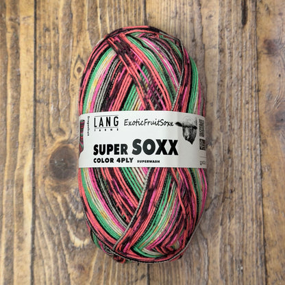 Super Soxx Color 4 ply (Exotic Fruit) - Lang Yarns