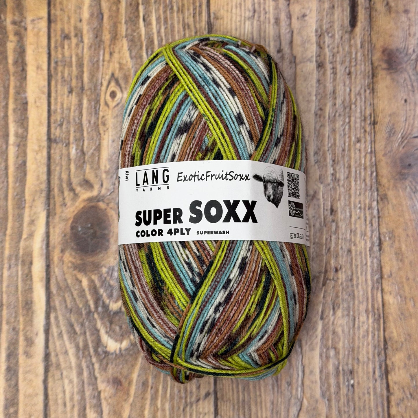 Super Soxx Color 4 ply (Exotic Fruit) - Lang Yarns