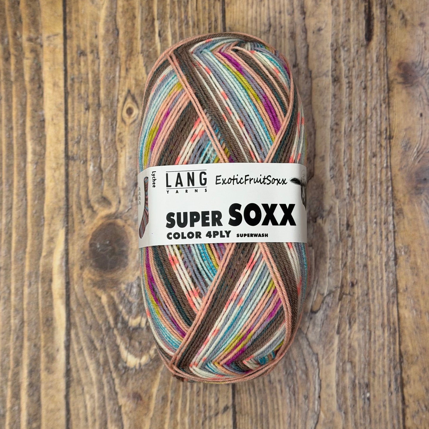 Super Soxx Color 4 ply (Exotic Fruit) - Lang Yarns