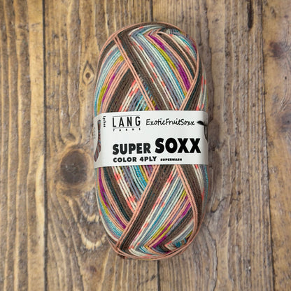 Super Soxx Color 4 ply (Exotic Fruit) - Lang Yarns