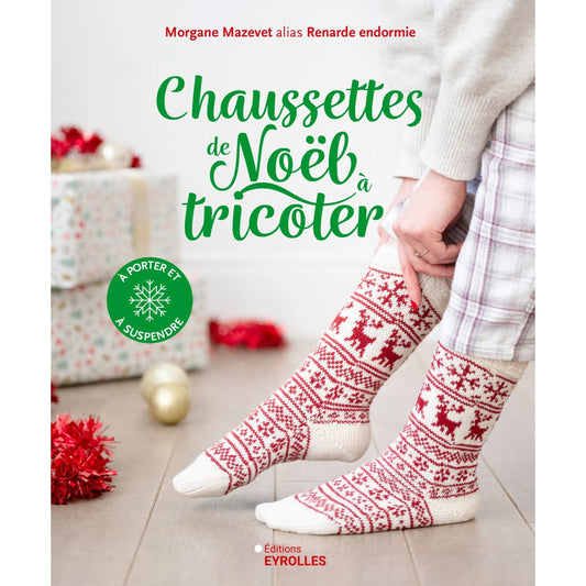 Chaussettes de Noël à tricoter - Renarde Endormie