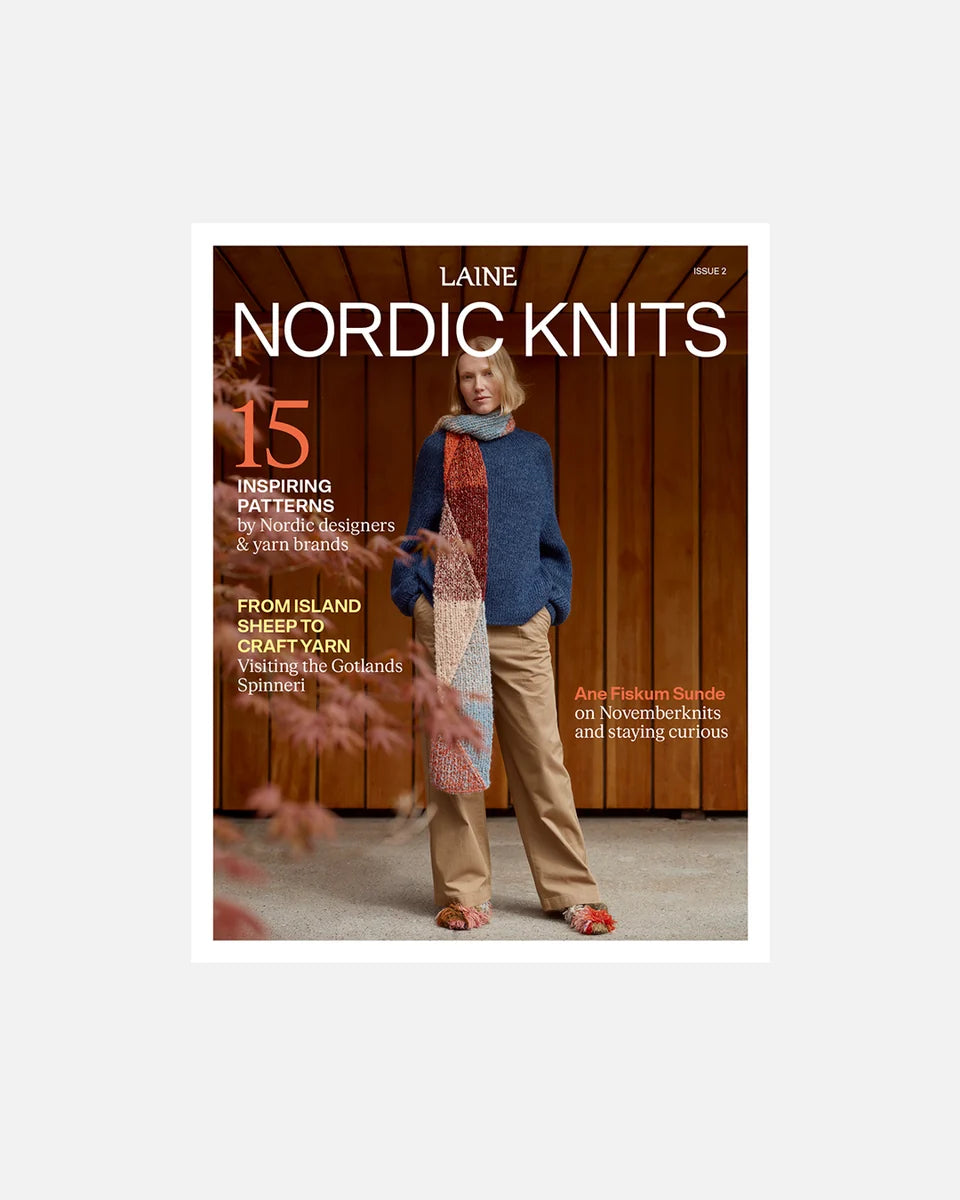 PRÉCOMMANDE : Laine Nordic Knits 2 - Laine Publishing