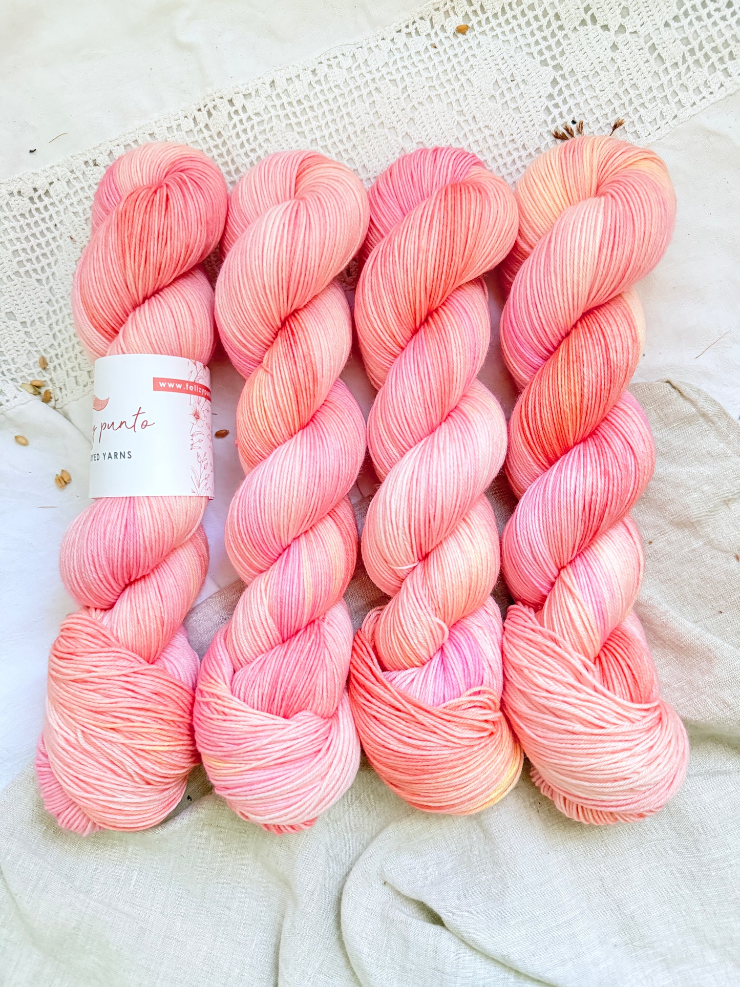 Sock 4 ply - Feliz y punto