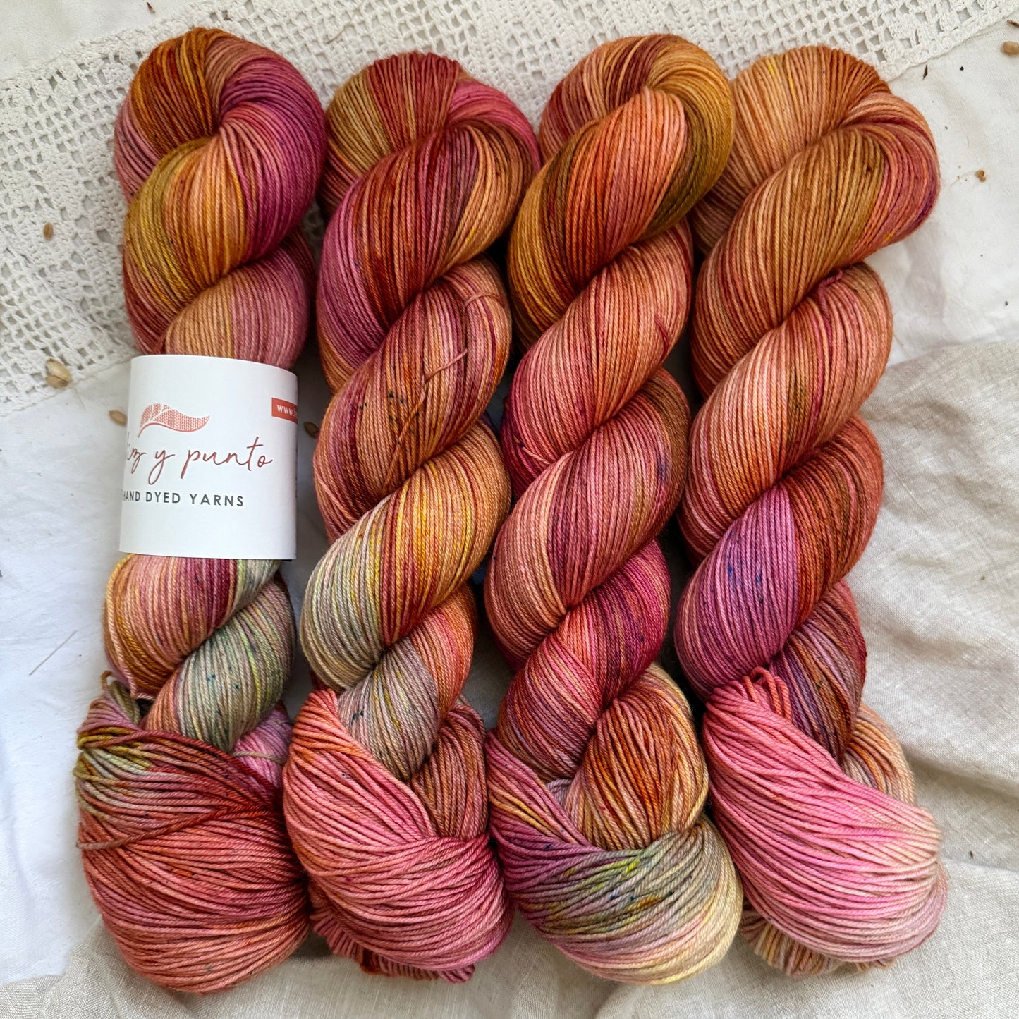 Sock 4 ply - Feliz y punto