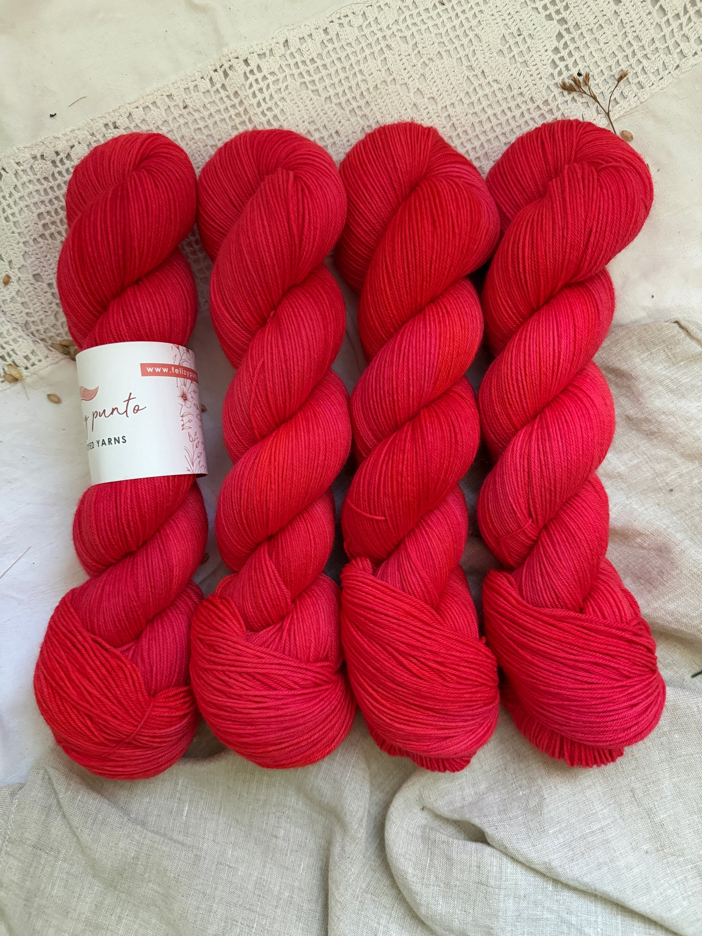 Sock 4 ply - Feliz y punto