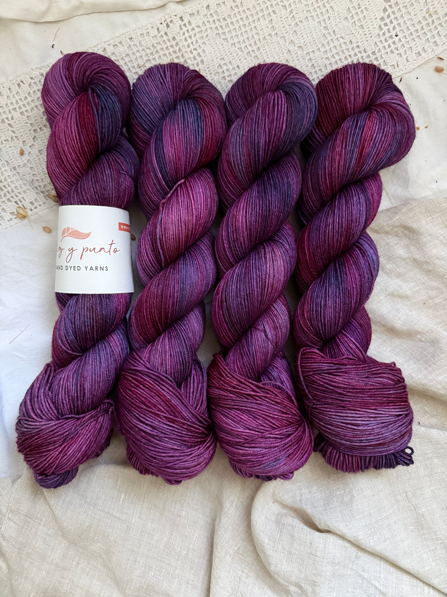 Sock 4 ply - Feliz y punto