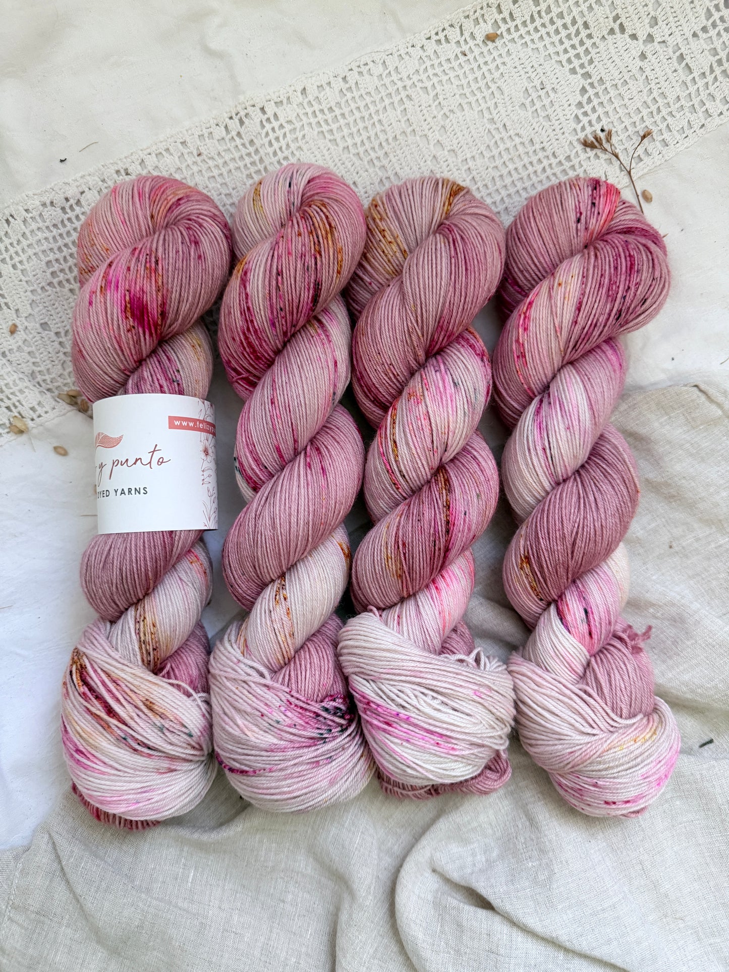 Sock 4 ply - Feliz y punto